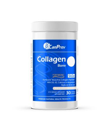 CanPrev Collagen Bone | Fortibone 213g Powder with Bioactive Collagen Peptides Hydrolyzed for Enhanced Absorption Supporting Strong Bones