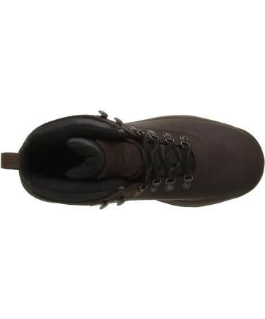 Timberland Men's Flume Mid Waterproof Hiking Boot 9.5 - Dark Brown Full Grain Leather - Buy Online on GoSupps.com