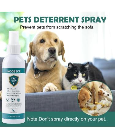 Noobecr Cat Spray Deterrent - Indoor and Outdoor Cat Repellent for Scratching Prevention and Boundary Control - Green - Buy Online on GoSupps.com
