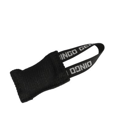 Dingo Gear Cotton-Nylon Mini Bite Sausage for Dog Training 10 x 5 cm Mini Black S00089