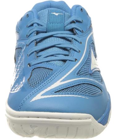 Mizuno Men's Wave Medal 6 Tennis Shoe - 42 EU Mediterranean Blue White | International Shipping Available - Buy Online on GoSupps.com