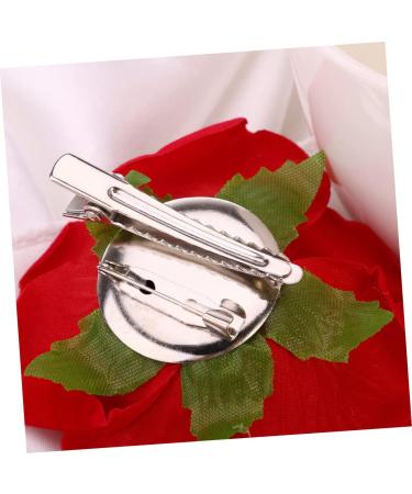 FRCOLOR 2 1 Rose Clips for Hair Rose Hair Accessories Flower Hair Accessories for Women Flower Pins for Clothes Red Brooch Room Accessories Rose Hair Clips for Girls Bride Wedding Mexico medium Red - Buy Online on GoSupps.com