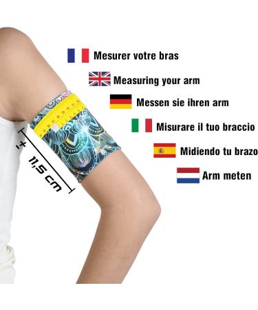 Dia Band: Glucose Sensor Protection Bracelet for Freestyle Libre Medtronic Dexcom & Omnipod - Reusable Diabetics Band XS (22-26 cm) - Buy Online on GoSupps.com