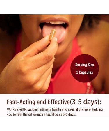 Laicuherb Slippery Elm Bark Capsules for Women Wetness and Feminine Health Care Slippery Elm Bark Powder Capsules for Dryness Relife 60 Pcs Fast-Acting Gluten Free & Non-GMO - Buy Online on GoSupps.com