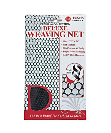 Donna Delux Weaving Net Black, 1 Pound