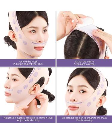 V Line Face Lifting Strap - Chin & Cheek Lift Bandage for Women | Sleep Mask for V Face Lift | Ideal Gift - Buy Online on GoSupps.com