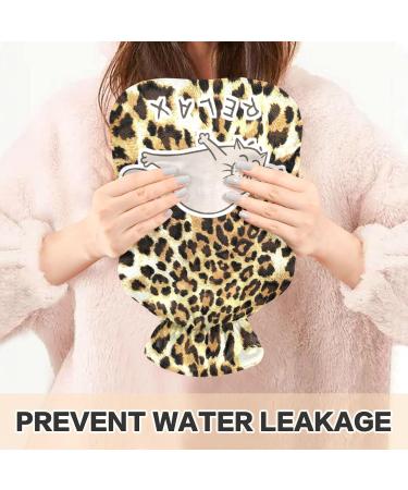 Buy Naanle Relax Cat Hot Water Bottle | 2L Transparent Cover | Bed & Foot Warmer for Pain Relief & Therapy International Shipping - Buy Online on GoSupps.com