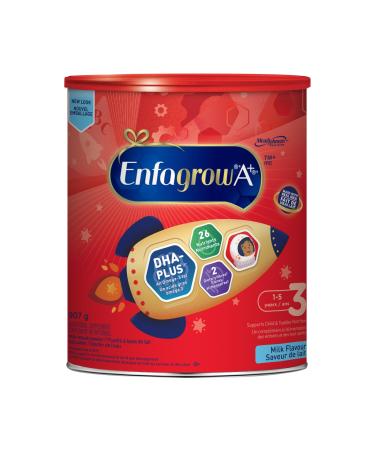 Enfagrow A+ Toddler Nutritional Drink 26 Nutrients including DHA a type of Omega-3 fat Age 12-36 months Milk Flavour Powder 907g