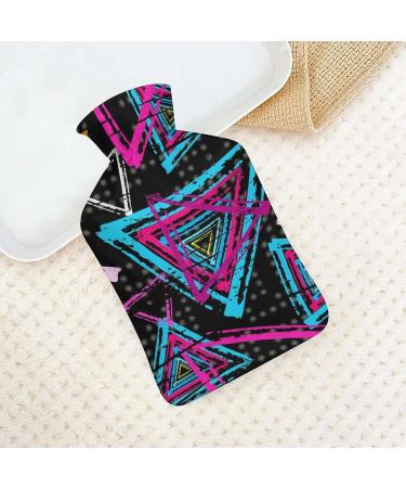 Hot Water Bottle with Lid - Rubber Hot Water Bag for Pain Relief Cramps and Foot Warmer - Ideal for Hot and Cold Therapy | International Shipping Available - Buy Online on GoSupps.com