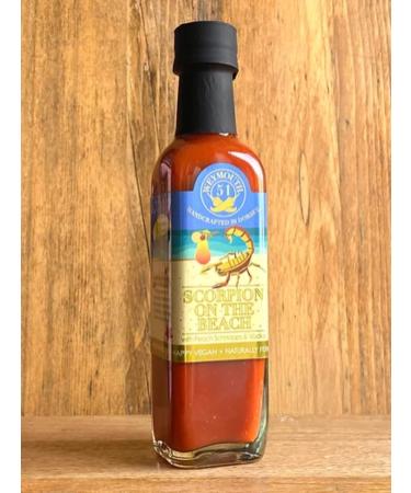 Weymouth 51 Scorpion On The Beach 220ml - Super Hot Scorpion Chilli Sauce - Buy Online on GoSupps.com