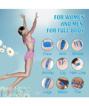 Oakeer Hard Wax Beans for Body Hair Removal - 5 Bags, 1.1 lb - Home Hair Removal Wax Beads - Buy Online on GoSupps.com