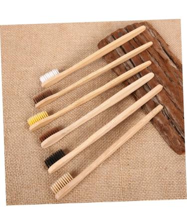 Gatuida 10 Pack Disposable Bamboo Travel Toothbrush Set - Eco-Friendly Organic Toothbrushes for Hotels & Travel - Buy Online on GoSupps.com