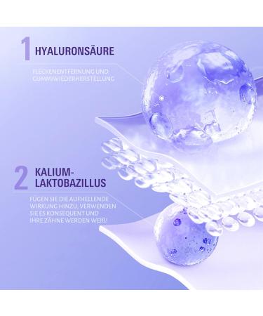 Lila Toothpaste for White Teeth - 2 Pieces of Purple Whitening Toothpaste for Color Correction & Stain Removal - Buy Online on GoSupps.com