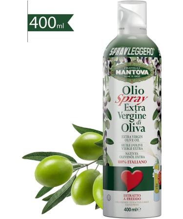  Italian Gourmet E.R. Set of 5 extra virgin olive oil spray bottles flavored with garlic lemon chili black truffle + 400g Italian gourmet polpa - Buy Online on GoSupps.com