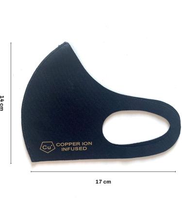 3-pack Spandex Blend Masks. Designed for women of all ages and children ages 8-14. 2 Layer Copper Ion infused Durable Face Mask. Enhanced Protection Extra Soft & Gentle on the Skin Reusable and Washable. Perfect for Gym use. - Buy Online on GoSupps.com