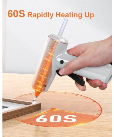 akolik 50W Mini Hot Glue Gun  Anti-Drip Fast Preheating Mini Glue Gun Kit with 30 PCS Glue Sticks for DIY  Arts & Craft  Home Repairs  and Decorations 50W Grey - Buy Online on GoSupps.com