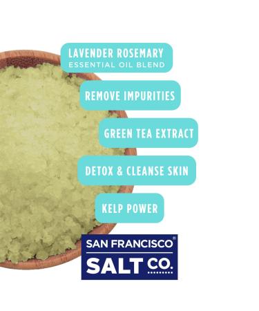 San Francisco Salt Co. Detox Soak 2 lb. Luxury Bag - Natural Detox Bath Salts - Buy Online on GoSupps.com