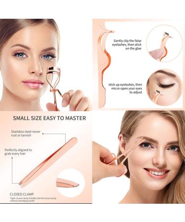 240 Pcs Cluster Lashes Kit - Eyelash Glue DIY Extensions Super Hold Curlers (Rose Gold) | International Shipping - Buy Online on GoSupps.com