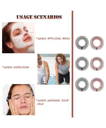 6-Piece Flexible Circular Stretch Comb Set - Plastic Hair Band Holder for Women & Girls - Available in 2 Colors - Buy Online on GoSupps.com