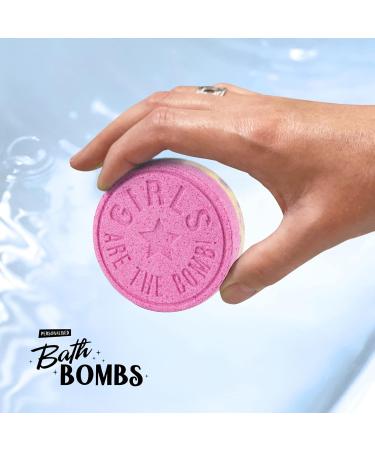 H&H Personalised Scented Bath Bombs - Girls are The Bomb - Buy Online on GoSupps.com