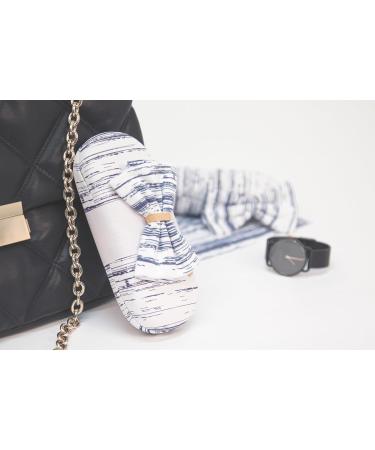Shop Hard Shell Fashion Brillenetui Blue Shabby | Vegan Leather Glasses Case | Unisex Travel Protection with Microfiber Cloth - Buy Online on GoSupps.com