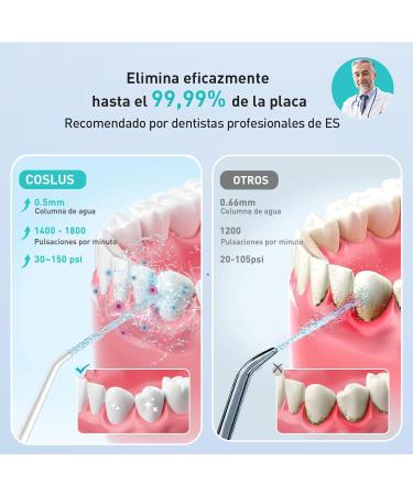 Buy Mouth Shower - 4 Modes Water Flosser | 300ml Water Tank | Test Winner | 30-Day Battery Life | Easy Tongue Cleaner for Oral Care | White & Green - Buy Online on GoSupps.com