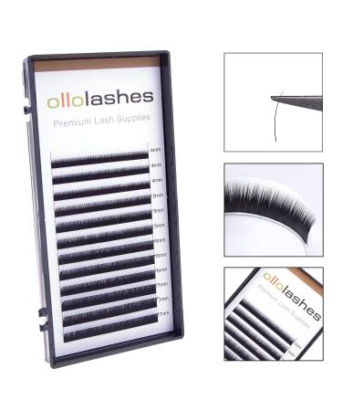 Bottom Eyelash Extensions C Curl 0.07mm Mix4-7mm Black Color - 4mm, 5mm, 6mm, 7mm | Bottom Lashes - Buy Online on GoSupps.com