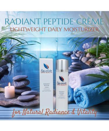 Radiant Peptide Cr me | Lightweight Daily Moisturizer for Natural Radiance | 50 ml | 1.7 Fl Oz | International Shipping Available - Buy Online on GoSupps.com