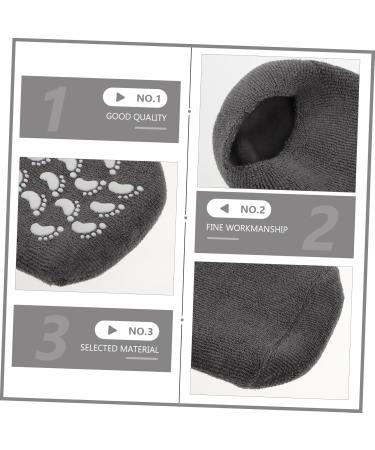 Beavorty 1 Pair Gel Socks Silicone Gel Women Sock Hair Beads Clip Supple Moisturizing Socks Lotion Socks Moisturizing Cotton Socks Cracked Feet Socks Gel Foot Covers Spa Vegetable Gel Boots - Buy Online on GoSupps.com