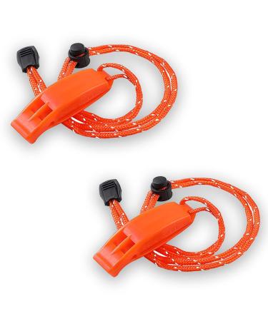 Jinpojun 2 piece of emergency pipe signal pipe for emergency traps with wearing tape for emergencies and emergency signals for outdoor activities survival in water hiking camping climbing