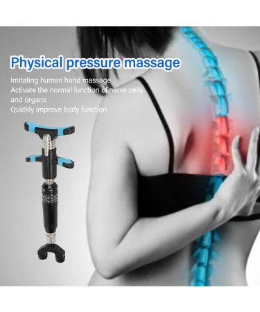 Chiropractic Adjustment Tool - 6-Head Stainless Steel Massage Device for Spine & Neck Relief - Buy Online on GoSupps.com