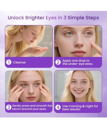 Eye Cream for Dark Circles and Puffiness Hydrating Under Eye Cream for Dark Circles Anti Aging Dark Circle Eye Cream for Fine Lines Wrinkles Firming Eye Contour 1.06 oz-BH222 - Buy Online on GoSupps.com