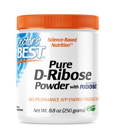 Doctor's Best Pure D-Ribose Powder with Bioenergy Ribose 8.8 oz (250 g)