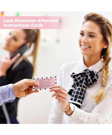 JUNRU 20 Pieces Lash Shampoo Brushes with 50 Pieces Lash Extension Aftercare Instructions Cards Nose Pore Deep Facial Cleaning Brush Cosmetic Lash Cleanser Brush for Eyelash Extensions Women Girls - Buy Online on GoSupps.com