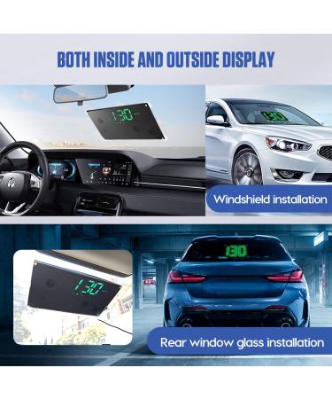 MR CARTOOL GPS Speed Knife - Double-Sided Display with Excess Speed Alarm & Rear View Speed Meter | International Shipping - Buy Online on GoSupps.com