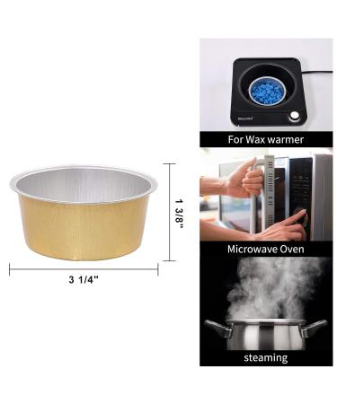 Bluezoo Mini Wax Melting Bowl for Brazilian Hard Wax Beads - Pack of 20 Large Pellets - Buy Online on GoSupps.com