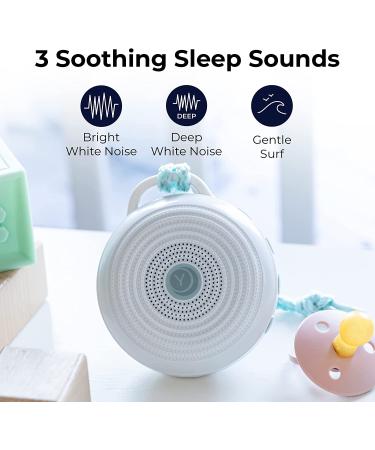 Yogasleep Rohm Portable White Noise Sound Machine | 3 Soothing Natural Sounds | Volume Control | Sleep Therapy for Adults & Kids | Noise Cancelling for Office & Meditation | Registry Gift - 1-Pack - Buy Online on GoSupps.com