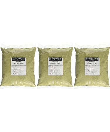 JustIngredients Essential Olive Leaf Powder 250 g - Pack of 3 - Buy Online on GoSupps.com