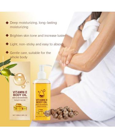Vitamin E Body Oil Vitamin E Oil Firming Oil For Skin RejuvenationBody Moisturizer Body Oil Nourishes Dry Softens And Smoothes Hand Crafted Body Oil (1) - Buy Online on GoSupps.com