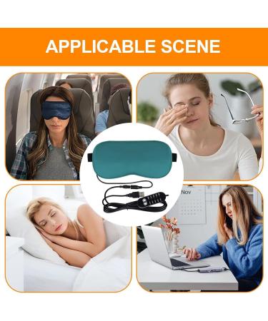 Heat Eye Compress - Adjustable Heating Pad Eyes Electric Eye Warming Pad Dry Eye | Hot Compress Heat Bag for Dry Blepharitis and MGD Season Heated Eye Mesk Eye Heat Compress for Work and Sleep Green - Buy Online on GoSupps.com