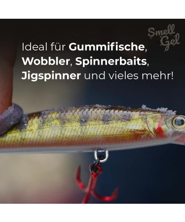  Spro SPRO Smell Gel Intense Bait for Anglers | Long-lasting adhesion & high attraction | Perfect for all types of bait | Zander pike and perch fishing | Fishing attractant (Garlic) - Buy Online on GoSupps.com