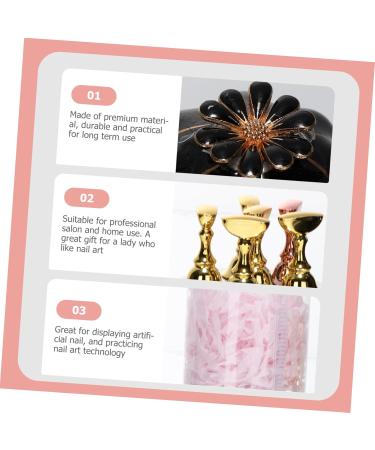 Didiseaon 7 Sets Nail Holder Tool Stand Nail Display Stand Nail Practice Stand Nail Art Display Rack Metal Holder Pedicure Stand Nail Art Practice Base Nail Art Practice Rack Nail Art Stand - Buy Online on GoSupps.com