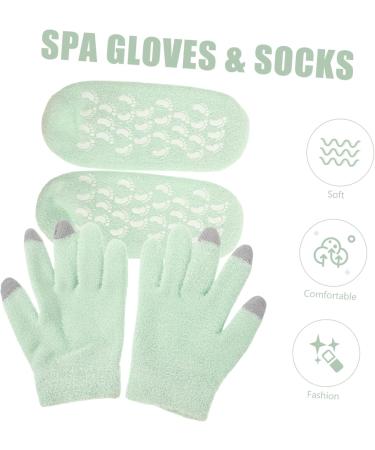 minkissy Hand Protection 1 Set Moisturizing Socks for Cracked Feet Women Moisturizing Gloves Feet Mask for Dry Cracked Feet Spa Socks Gel Gloves Yarn Dry Hands Women's Foot Socks - Buy Online on GoSupps.com