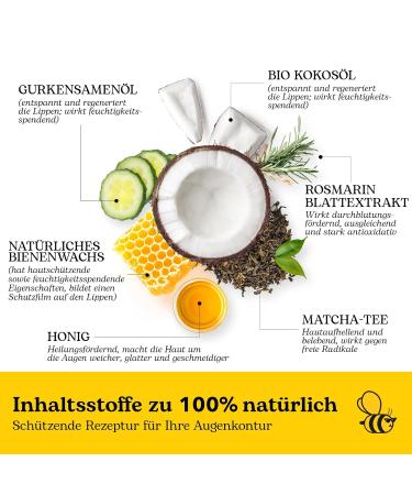 Beesline Eye Contour Balm - Anti-Aging Eye Care with Beeswax Reduces Dark Circles & Swelling Sensitive Skin Friendly - Shop Internationally! - Buy Online on GoSupps.com