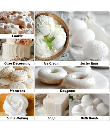 Gel Food Coloring - 80ml White Gel Based Food Dye Vibrant Tasteless Concentrated Food Coloring for Cake Cookie Decorating Easter Egg Icing Fondant Baking Macaron - 2.71 Fl.Oz Bottles (Christmas) - Buy Online on GoSupps.com