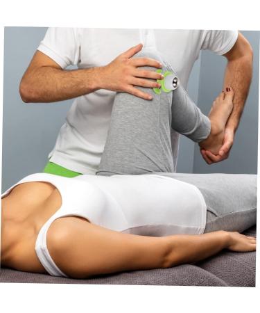 Collbath 2 STK Rollerball Massage Device Manual Muscle Roller for Body Relief | Handheld Massage Tool in Rost-Free Steel (6.5x5cm Green) - Buy Online on GoSupps.com