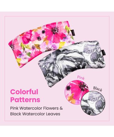 Lindo Weighted Eye Pillow for Relaxing Sleep, Spa, Stress Relief - Pink - Buy Online on GoSupps.com