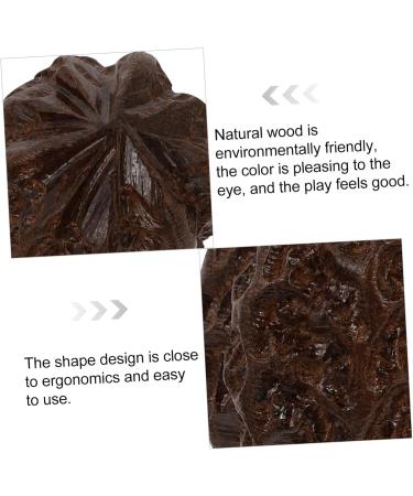 Tovinanna 12 Stk Health Ball - Acupuncture Massage Balls for Hand Therapy Wooden Baoding Balls Vietnamese Agar Wood Ideal for Relaxation & Stress Relief - Buy Online on GoSupps.com