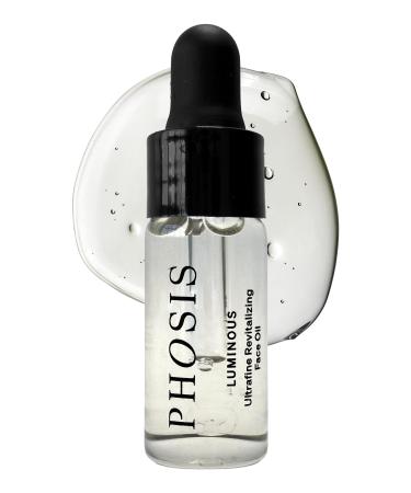 Phosis - Luminous Ultrafine Revitalizing Face Oil for Women Lightweight Facial Glow Elixir with Sea Buckthorn Prickly Pear Pomegranate & Meadowfoam 3 ml (Trial Size - 3-4 uses per bottle)