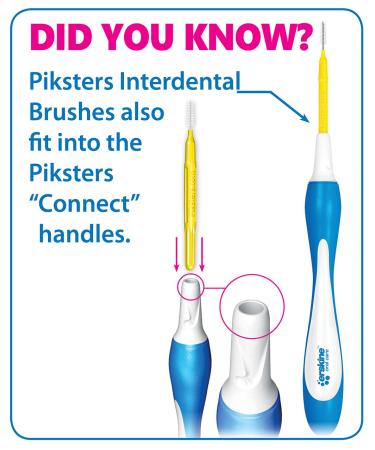 Piksters Interdental Brushes 40 Pack - Size 6 (Green) | 40 Count - Buy Online on GoSupps.com